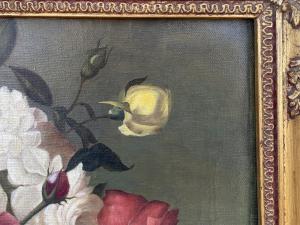 Stillleben mit Rosen und Obst - Foto 6