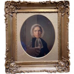 Scuola Fiamminga Ritratto di Signora