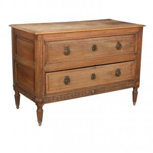 Neoclassical walnut chest of drawers from Parma