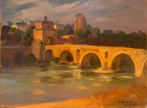 Amedeo Bocchi - Milvian Bridge (1945)