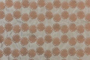 Seta inglese Pongees a fondo azzurro - T/194 -
