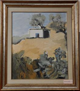 OIL PAINTING ON CANVAS BY SAVERIO BARBARO
