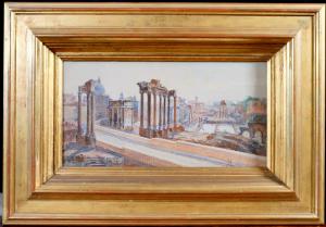 Veduta del foro romano 