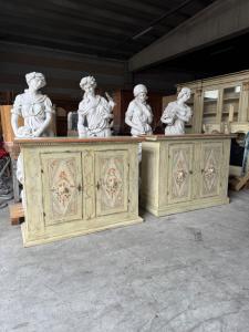 Coppia di Credenze Laccate 150x55x113H