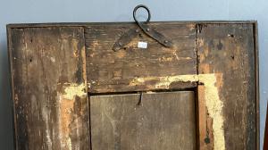 Ebonized Wood Mirror with Guilloché Frame – 17th Century - Foto 8
