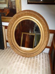 Oval mirror