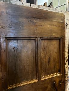 Puerta rústica de madera de nogal, siglo XVIII. - Foto 8