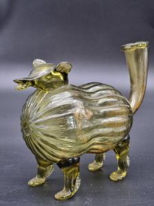 Cagnolino in vetro soffiato – Murano (?), XIX secolo