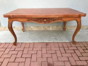 Mesa Provençal Extensível em Cerejeira - Restaurada (em andamento)_car 2601