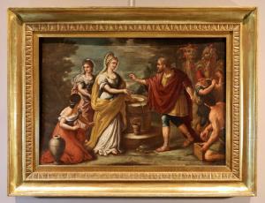 Rebecca al pozzo, seguace di Pietro da Cortona (Cortona 1596 - Roma 1669)