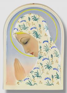 IGNI TORINO - Madonna in Preghiera - Italia anni 30 