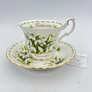 Xícara de chá de porcelana Royal Albert JANEIRO