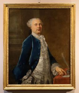 Entourage di Jean-Baptiste van Loo (Aix-en-Provence, 1684 - 1745) Ritratto di un gentiluomo francese