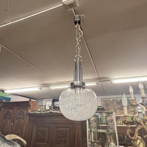 Murano chandelier from the 70s by Carlo Nason for Mazzega. h 95 cm, diameter 27 cm.