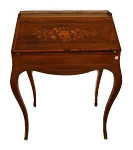 Antica ribaltina francese del 1800 stile Luigi XV
