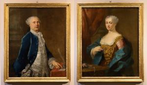 Ritratto di gentildonna, Jean-Baptiste van Loo (Aix-en-Provence, 1684 - 1745) entourage - Foto 8
