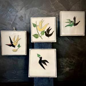 Set of decorative tiles – Richard Ginori
