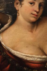 La regina Artemisia con amorino, Francesco Cairo (Milano 1607 - 1665) bottega di - Foto 9