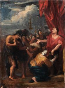 Pier Dandini (Florence 1646 - Florence 1712) - Coriolanus Beseeched by His Mother.