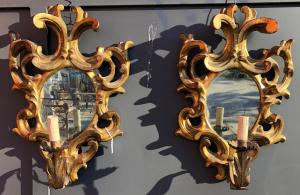 coppia di appliques toscane
