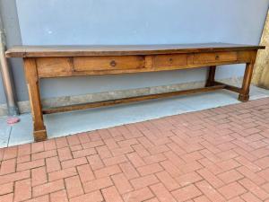 Important Large Walnut Table - Restored (work in progress)_car 3220