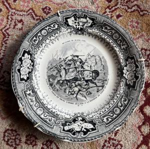 Plate, Joan of Arc