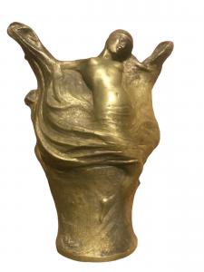 TORQUATO TAMAGNINI  - NINFE DANZANTI BRONZO ANNI '30