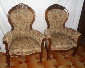 coppia poltrone Luigi Filippo