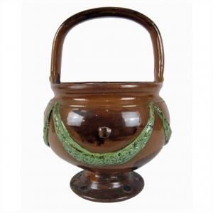 Scaldino in Terracotta Toscano inizi 1900
