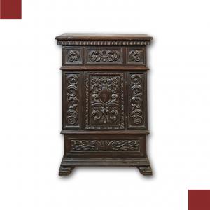 PICCOLA CREDENZA PORTACANDELE XVI SECOLO 