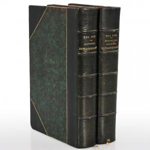 Poe Edgar Allan (1809 - 1849). Histoires extraordinaires traduites par Charles Baudelaiere. Nouvelles histoires extraordinaires. Paris, Quantin. 1884