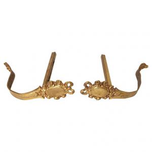 Coppia di antichi reggitenda - O/4761 -