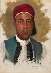 Stefan Bakalowicz  Afrikanisches Porträt (1921)