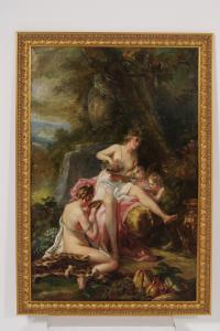 Bacchanal: Schule Anfang des 20. Jahrhunderts, Öl auf Leinwand 162x107 cm