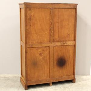 Antique oak filing cabinet with roller shutter - Foto 10