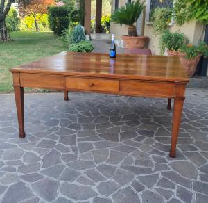 18th Century Walnut Directory Table Veneto - Foto 6