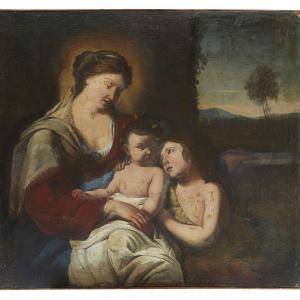 Madona com Menino e São Joãozinho 1600