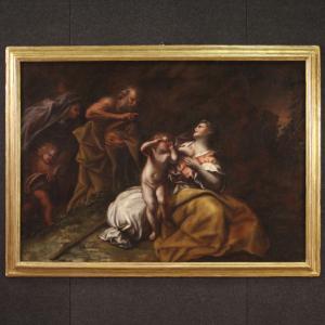 Pintura religiosa do século XVII, Abraão expulsa Agar e Ismael