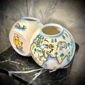 Vaso duplo "A Terra" – Lenci