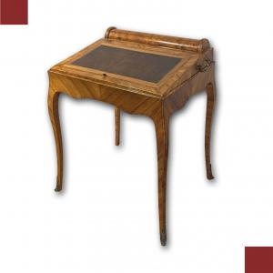 FLIP-TOP WRITING DESK SECOND HALF 19TH CENTURY