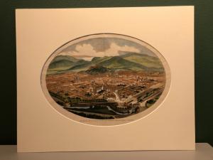 Brescia, antica stampa 1859