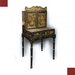 Travel cabinet with three sections, China, Qing Dynasty