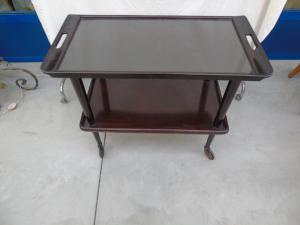 Carrello con vassoio estraibile anni '50