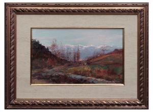 Rontini Ferruccio (Firenze 1893-Livorno 1964)-Paesaggio