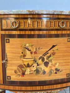 Louis XVI Style Inlaid Crescent Table - Restored (in progress)_car 3351 - Foto 5