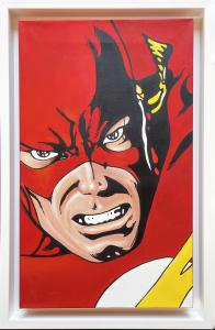"The Flash" - Acryl auf Leinwand