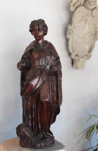 Holzskulptur: Judith und Holofernes, Venetien, 1500er Jahre