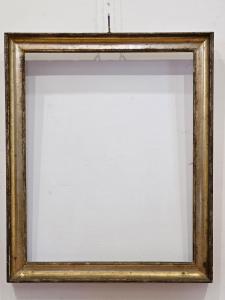 Cornice dorata a Mecca - Primo '800 - Luce 55,5x69,5 cm