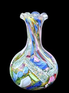 Vaso in vetro serie'bizantino'.Dino Martens per A.v.e.m Murano.