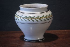 Vaso in Maiolica, Siena, Luigi XVI